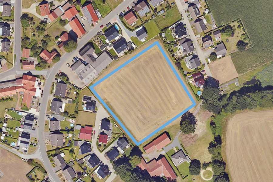 Neues Baugebiet am Kornkamp